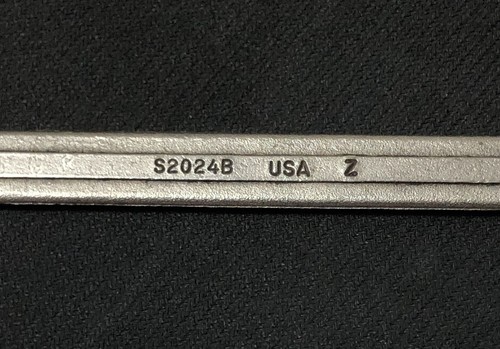 Vintage Blue Point Supreme 5/8" X 3/4" Open End Wrench S-2024 Made in USA - Picture 6 of 8