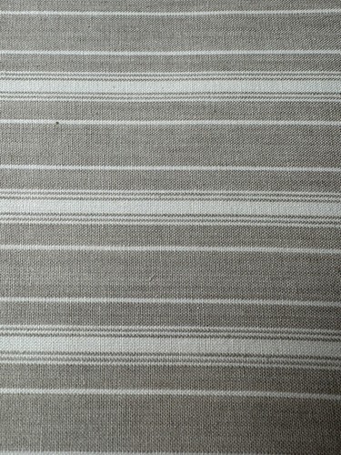 Woven chambray quilt fabric by Moda Fabrics 12105-17 beige stripe - Picture 1 of 3