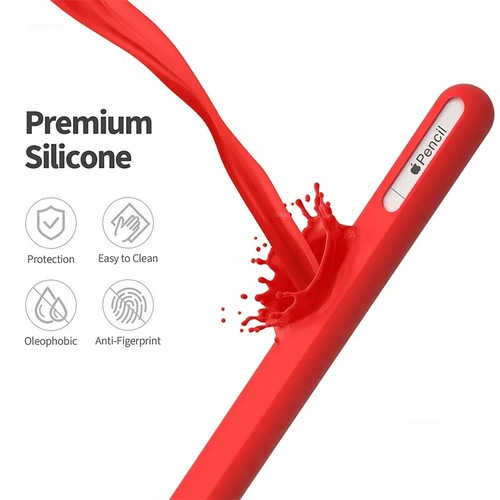 Silicone Protective Cover for Apple Pencil USB C for IPad Air Ipad Mini Ipad - Afbeelding 12 van 30