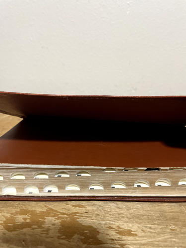 Triple Combination - Book of Mormon, Doctrine &Covenants Leatherbound 1973 Tabs - Picture 12 of 12