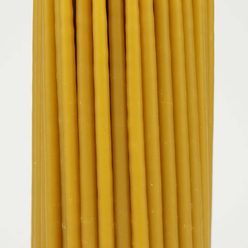 100% Pure Beeswax Taper Church Candles Orthodox Natural Honey Scent 100 pcs 11" - Picture 9 of 12