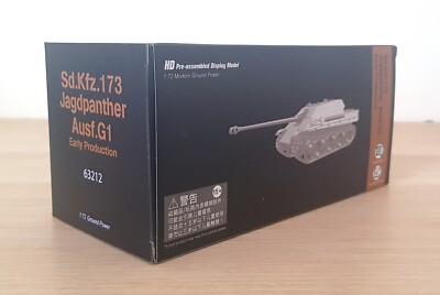 Dragon Armor 1:72 63212 Sd.Kfz.173 Jagdpanther Tank German Dragon Armor 1:72 63212 Sd.Kfz.173 Jagdpanther Tank German