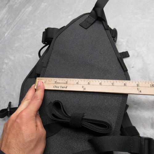 Bolsa de motocicleta Tusk negra equipaje alforjas aventura turismo equipo nuevo sin etiquetas - Imagen 12 de 14