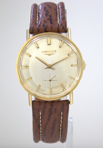 Vintage 1960er Longines Cal. 370 14k Gelbgold Herrenuhr - Bild 5 von 16
