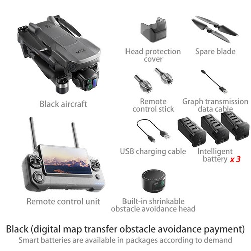 Cuadricóptero P7 Max Drone GPS 5G WIFI FPV 6KM 8K HD Cámara 360° Evitación de Obstáculos - Imagen 29 de 29