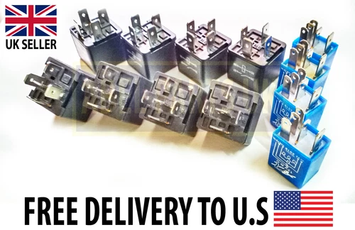 JCB PARTS - RELAY SET OF 4PCS TO EACH (PART NO. 716/09500, 716/09800, 332/C3148)