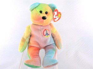 peace style 4053 beanie baby value