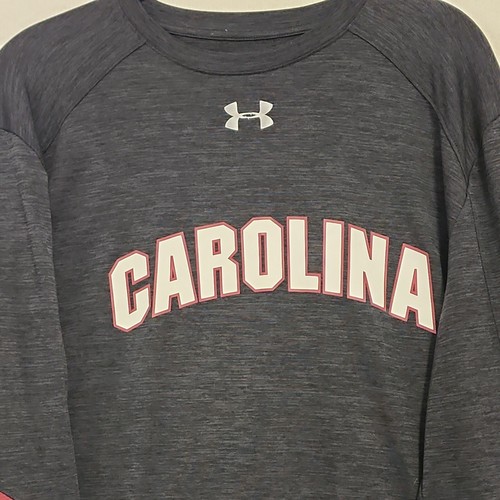 UNDER ARMOUR UNIVERSITY OF SOUTH CAROLINA GAMECOCKS LONG SLEEVE. UNISEX, LARGE - Picture 2 of 12