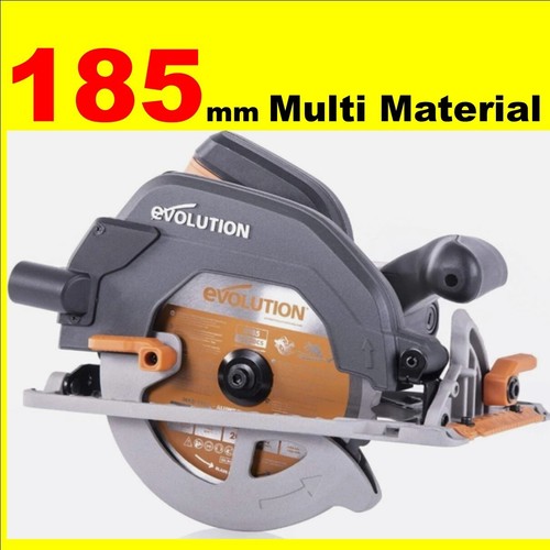 Evolution Circular Saw Electric R185CCSL240 1200W 240V TCT Universal Blade Multi
