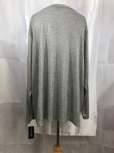 NWT INC International Concepts Silver Sparkle Holiday Knit Top Plus sz 4X (1-3) - Picture 5 of 5
