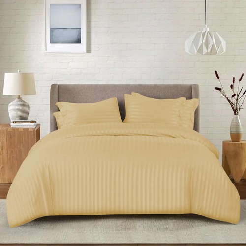 Juego de cama 100 % algodón egipcio funda nórdica y sábana ajustable 200 TC lujo king Reino Unido - Imagen 96 de 168