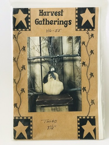 Harvest Gatherings primitives Schneemannmuster - Zweige - neu & ungeschnitten - Bild 1 von 3