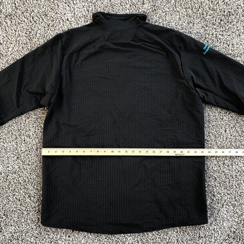 Patagonia Regulator R1 Tech Face Zip Up Jacke Herren Gr. XL schwarz Grid Fleece LESEN - Bild 8 von 9