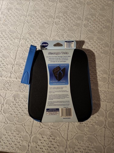 New Vtech InnoTab Storage Tote Gray & Blue & Black Carry Case- Free Shipping  - Picture 2 of 2