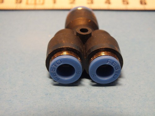 10pcs Festo QSY-8-6 No. 153154 Push In Fitting Y - Picture 1 of 3