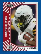 Darrynton Evans RC 2020 Sage HIT Premier Draft Football #26 NFL Chicago Bears RB