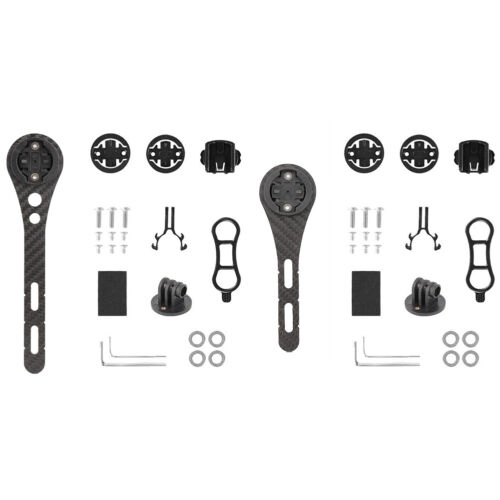 Włókno węglowe Rower Uchwyt na komputer Rower Uchwyt Komputer Uchwyt do Garmin - Zdjęcie 7 z 18