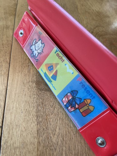 Vtg 1992 Japan Original Sanrio Character Town Lenticular Pencil Case Triangle - Picture 10 of 21