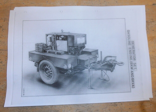1/2 ton trailer.Illustrated parts list.Cargo,Electronic,Machine,Compressor,Saw. - Picture 6 of 9