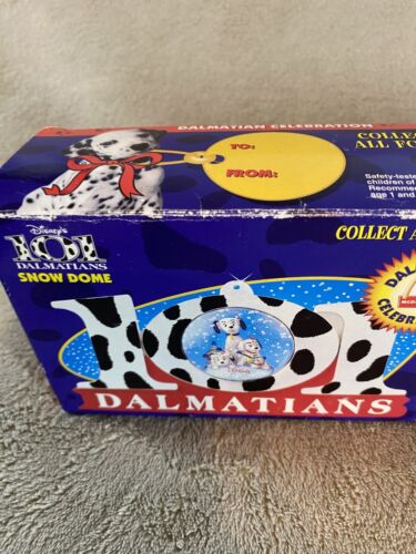 DISNEY 101 Dalmatians Set of 3 McDonalds Snow Globe Dome 1996 with boxes - Picture 5 of 11