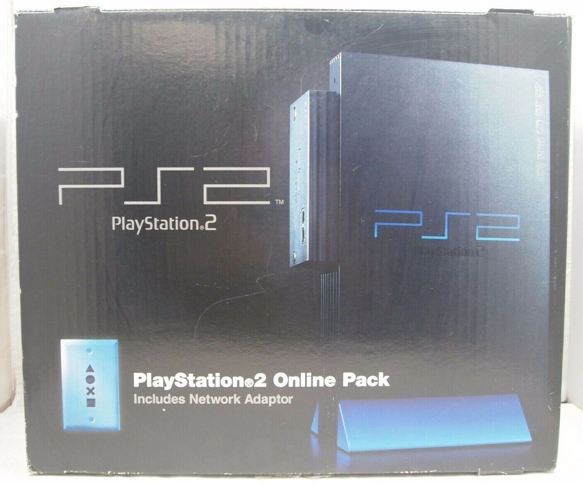Empty Console Box for Sony PlayStation 2 PS2 Fat Online Pack