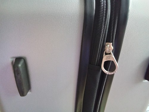 American Tourister Westridge Hardshell Luggage Set 3 Piece Silver Rolling Cases - Picture 7 of 13