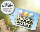 Easter Gift Tags. Basket Tags for Easter, Bunny gift tag. Happy Easter tag 24c