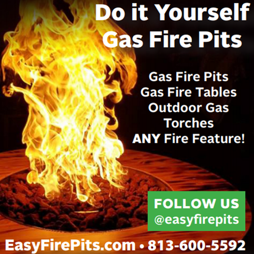 EasyFirePits In-Table Deluxe Fire Pit Kit & Choice of Lifetime 316 Steel Burner - Picture 144 of 144