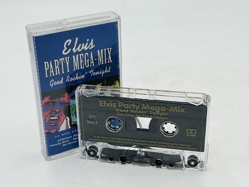 Elvis Party Mega Mix Cassette Tape MC-EP1 RARE! - Picture 5 of 5