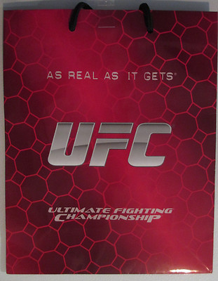 FREE U.S UFC Ultimate Fighting Championship GIFT BAG 10x12.5/"w// Tissue Ship !