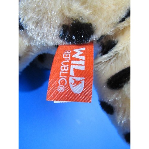 Wild Republic Cheetah  Leopard Plush Stuffed Animal Toy 12" - Picture 5 of 8