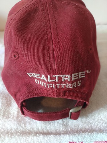 Realtree Hat Cap Antler Hunting Outdoor Adjustable Strap Crimson Red.one Size FM - Picture 6 of 7