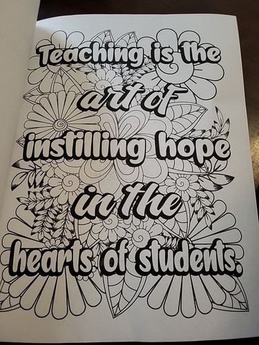Teacher Appreciation Gifts: Teacher's Timeout: Stress-Relief Coloring Book CLEAN - Bild 2 von 3