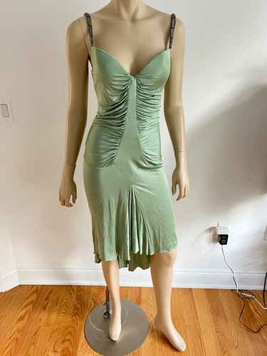 Roberto Cavalli 2005 VINTAGE EMBELLISHED DRESS US4-US6 - Picture 4 of 6