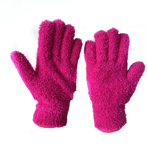 Hands Protection Reusable Anti Scratch Coral Fleece Gloves - Bild 6 von 20