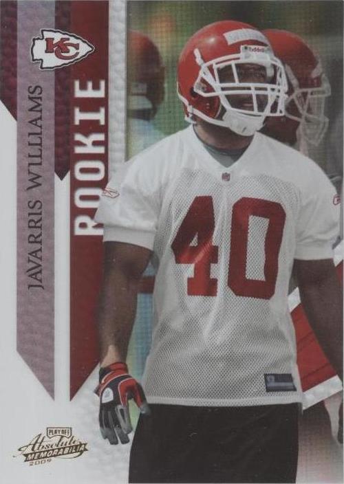 2009 Playoff Absolute Memorabilia Javarris Williams #152 - 1 of 2