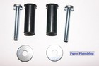 Toilet Seat Fittings Top Fix Well Nut WC Blind Hole Fitting Rubber Back To Wall