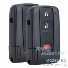 2x for Toyota Prius 2004-2009 Proximity Keyless-Go Smart Remote Key Fob MOZB31EG