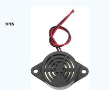 1PCS DC 3-24V Active Piezo Buzzer 95dB Alarm Beeper Sounder Black