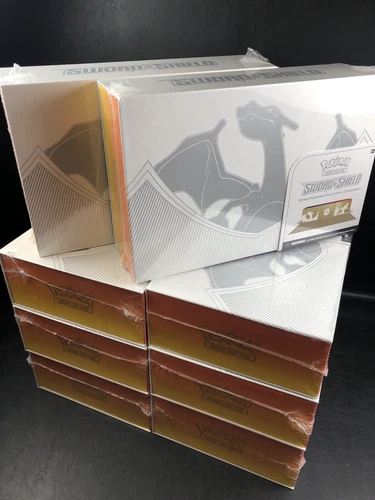 8x Pokémon Charizard UPC Ultra Premium Collection Boxes - Factory Sealed - 2022