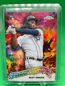 2023 Topps Chrome Update Future Stars Riley Greene RC Detroit Tigers
