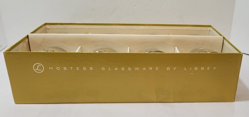 Vintage Libbey Glas altmodisch 9oz Golden Oak Gläser - 8er Set Hostess Glaswaren - Bild 11 von 17