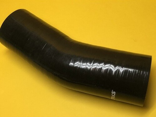Raceworks SHE-023-250BK 23 degree 2.5" 63 mm Elbow Silicon hose pipe Black - Picture 1 of 2