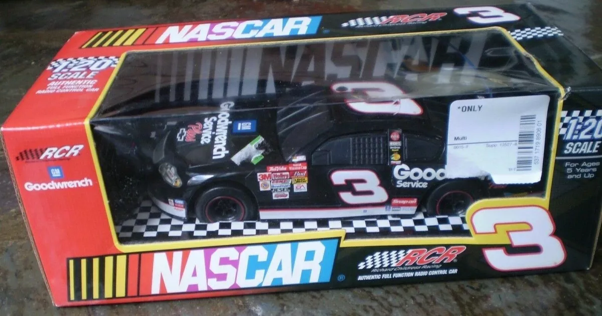 Dale Earnhardt 3 Nascar Full Function Radio Control Car 1:20 Scale GM Goodwrench