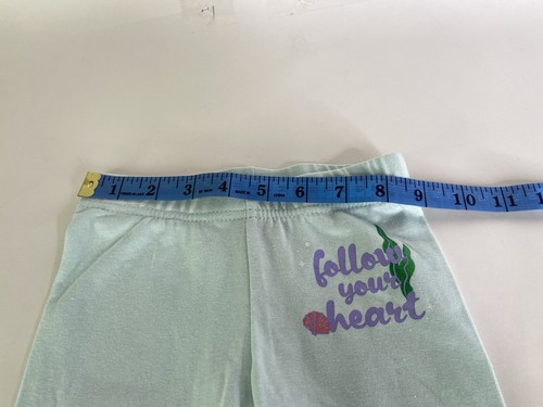 Disney The Little Mermaid Ariel 2 pc Pants and Top T-Shirt Outfit Set Girls 2T - Picture 7 of 8