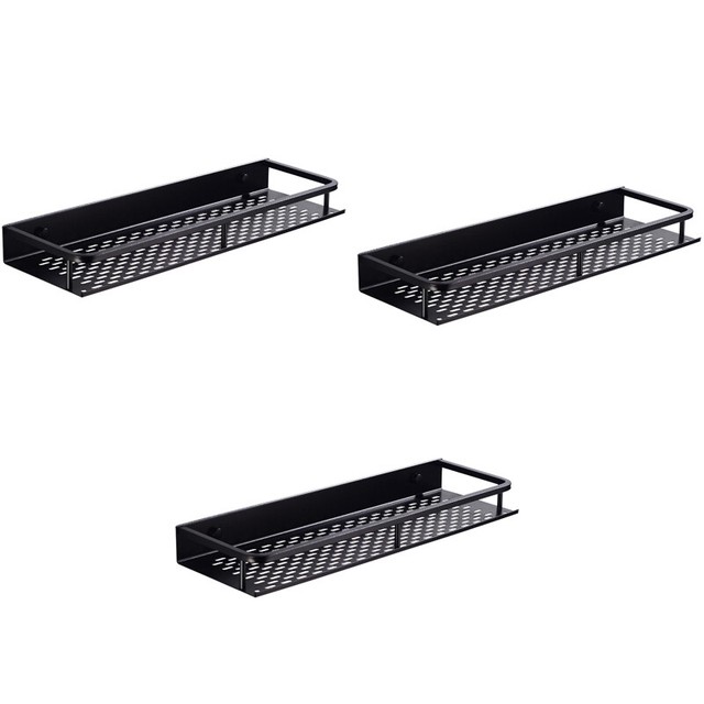 Bad Regal Ecke Organizer Raum Aluminium Bad Kuche Regale Dusche Shampoo Lag O1f9 Ebay