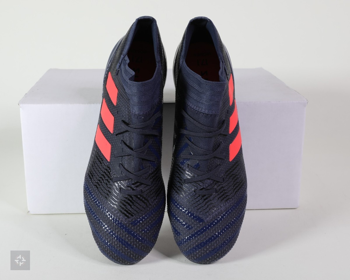 NEW Adidas Nemeziz 17.1 FG Blue Red Black Soccer Cleats DB2250 Women s Size 7