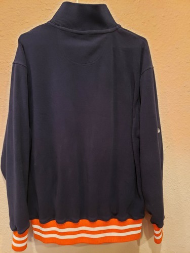 Detroit Tigers Stitches Quarter Zip Pullover Fleece Sz Medium - Picture 5 of 8