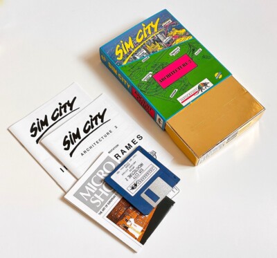 AMIGA   SIM CITY Architecture 2 - Ancient Cities   boxed Commodore    Collector