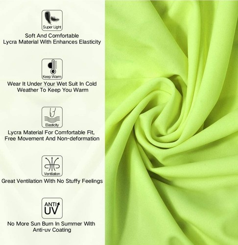 COPOZZ Diving Skin, Herren Neoprenanzug Rash Guard - Ganzkörper UV-Schutz - Bild 6 von 8